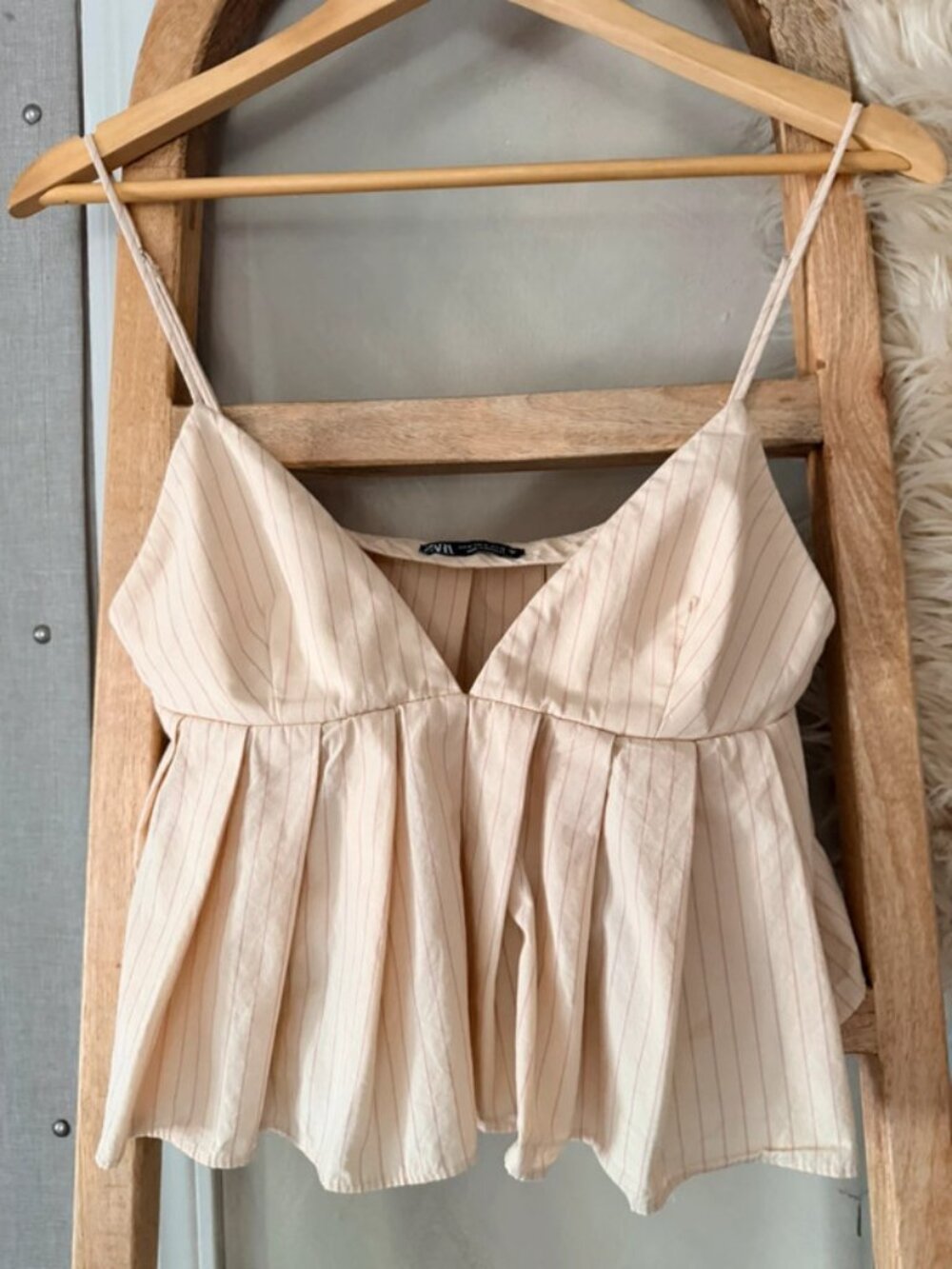 Zara Babydoll Cani Top - Picture 1 of 6